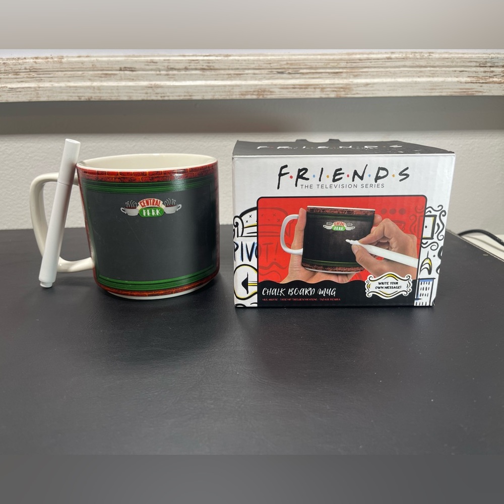 Friends TV Show Chalkboard Mug With Marker